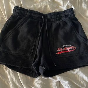 rue21 la california black shorts